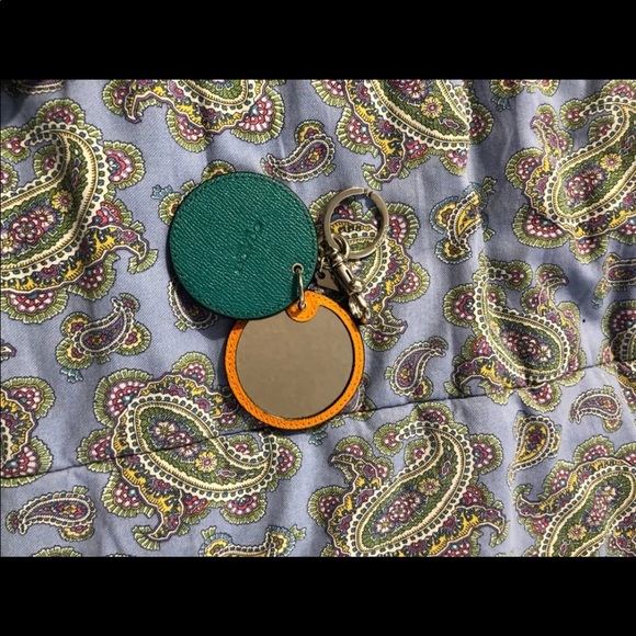 Coach Mirror Floral Bag Charm/chain - Picture 2 of 4